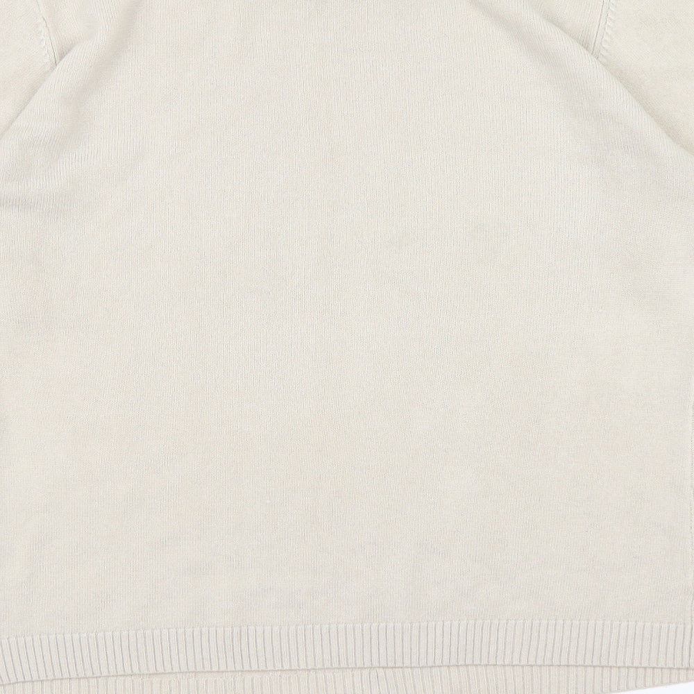 Anna rose Womens Beige  Knit Pullover Jumper Size L