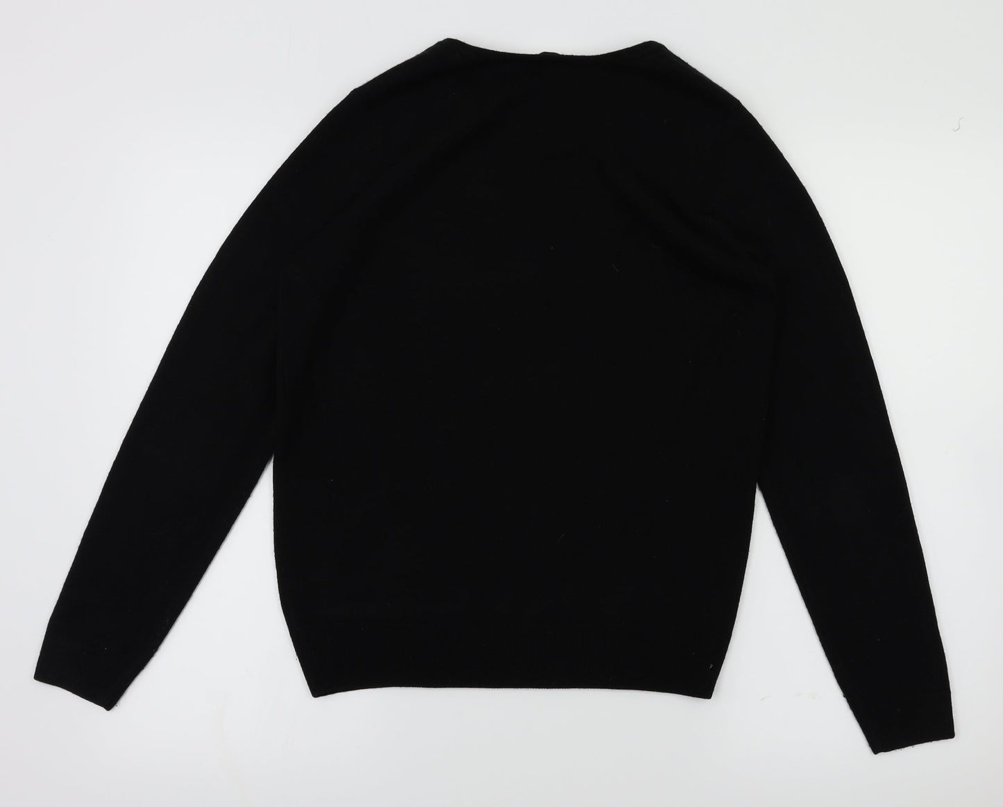 Love knitwear Womens Black   Pullover Jumper Size 10