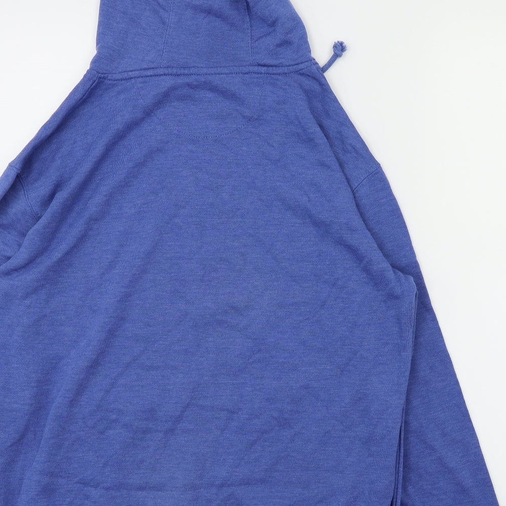 Lane Seven Mens Blue   Pullover Hoodie Size M