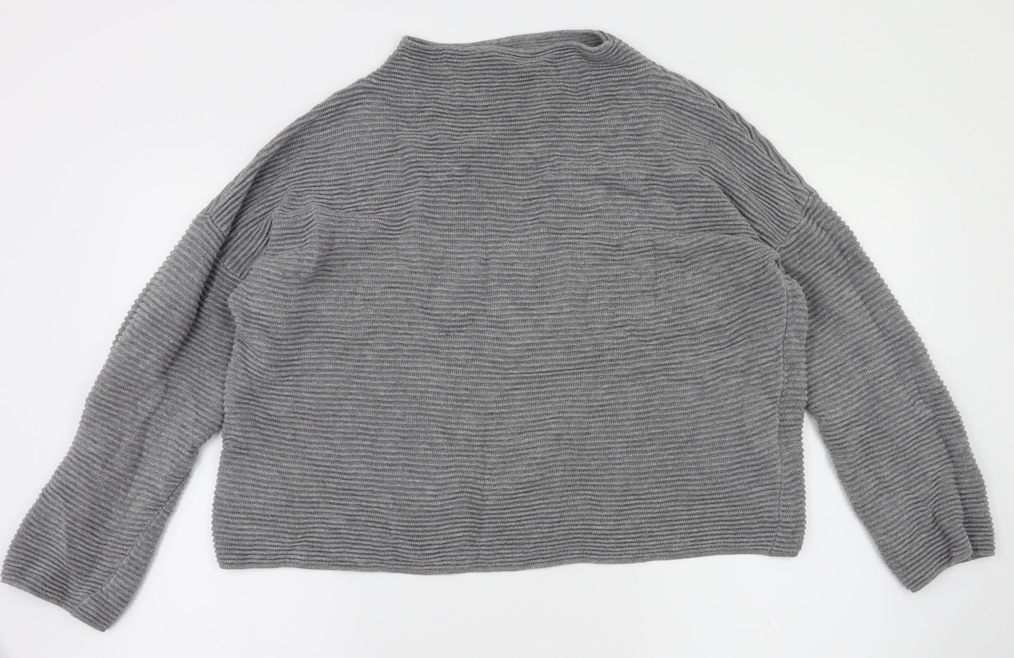 H&M Womens Grey   Pullover Jumper Size M