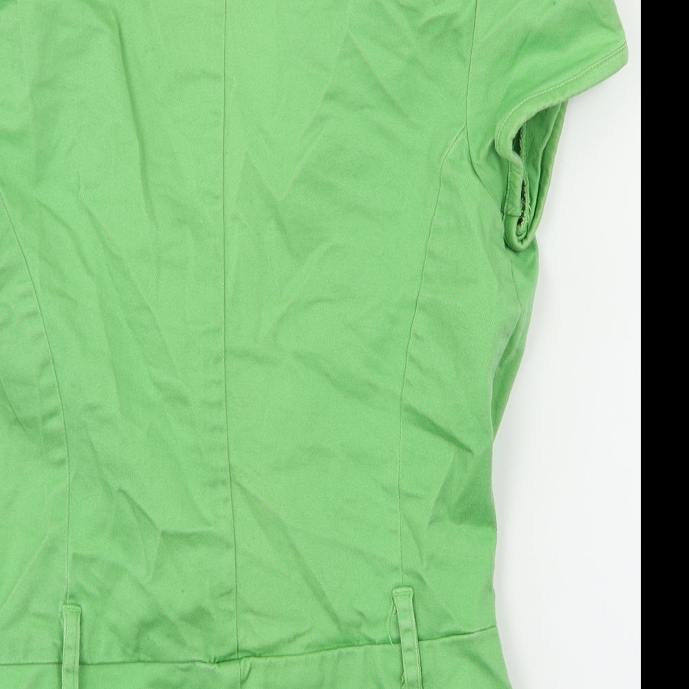 New Look Womens Gold   Jacket  Size 8