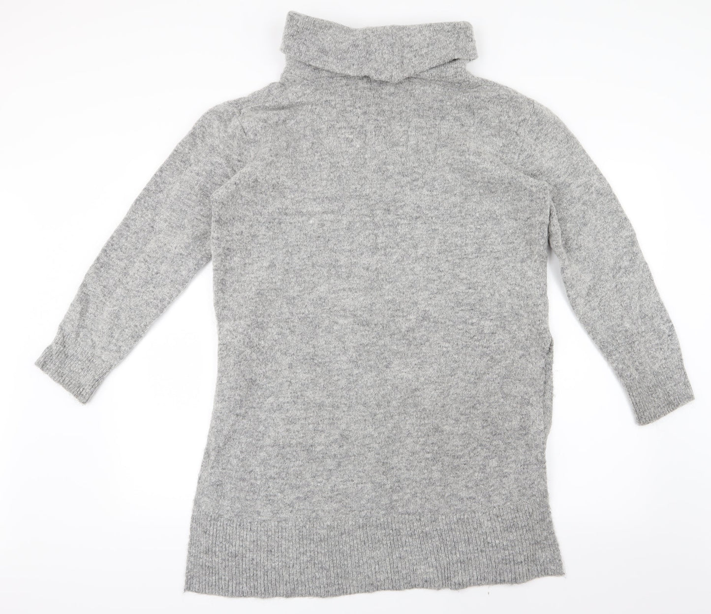 Wallis Womens Grey  Knit Pullover Jumper Size M