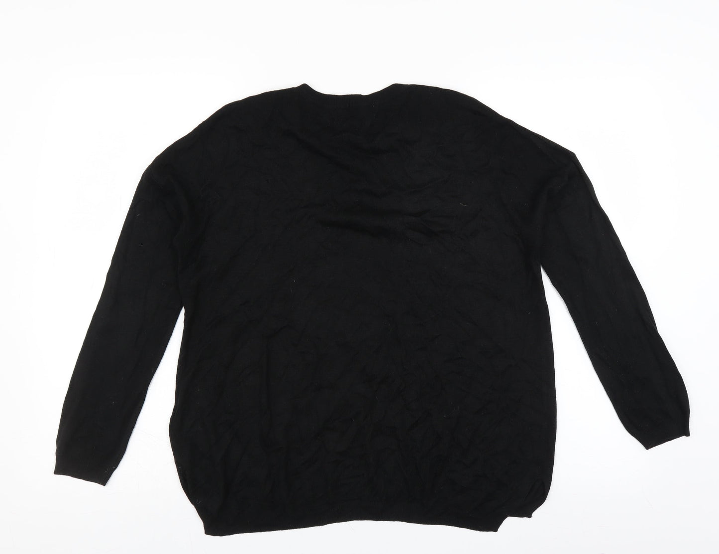 Marks and Spencer Womens Black   Pullover Jumper Size M