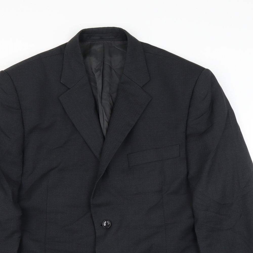 Howick Mens Black   Jacket Suit Jacket Size 42