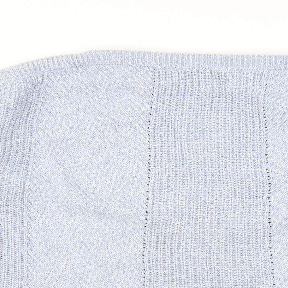 Marks and Spencer Womens Blue   Pullover Jumper Size L