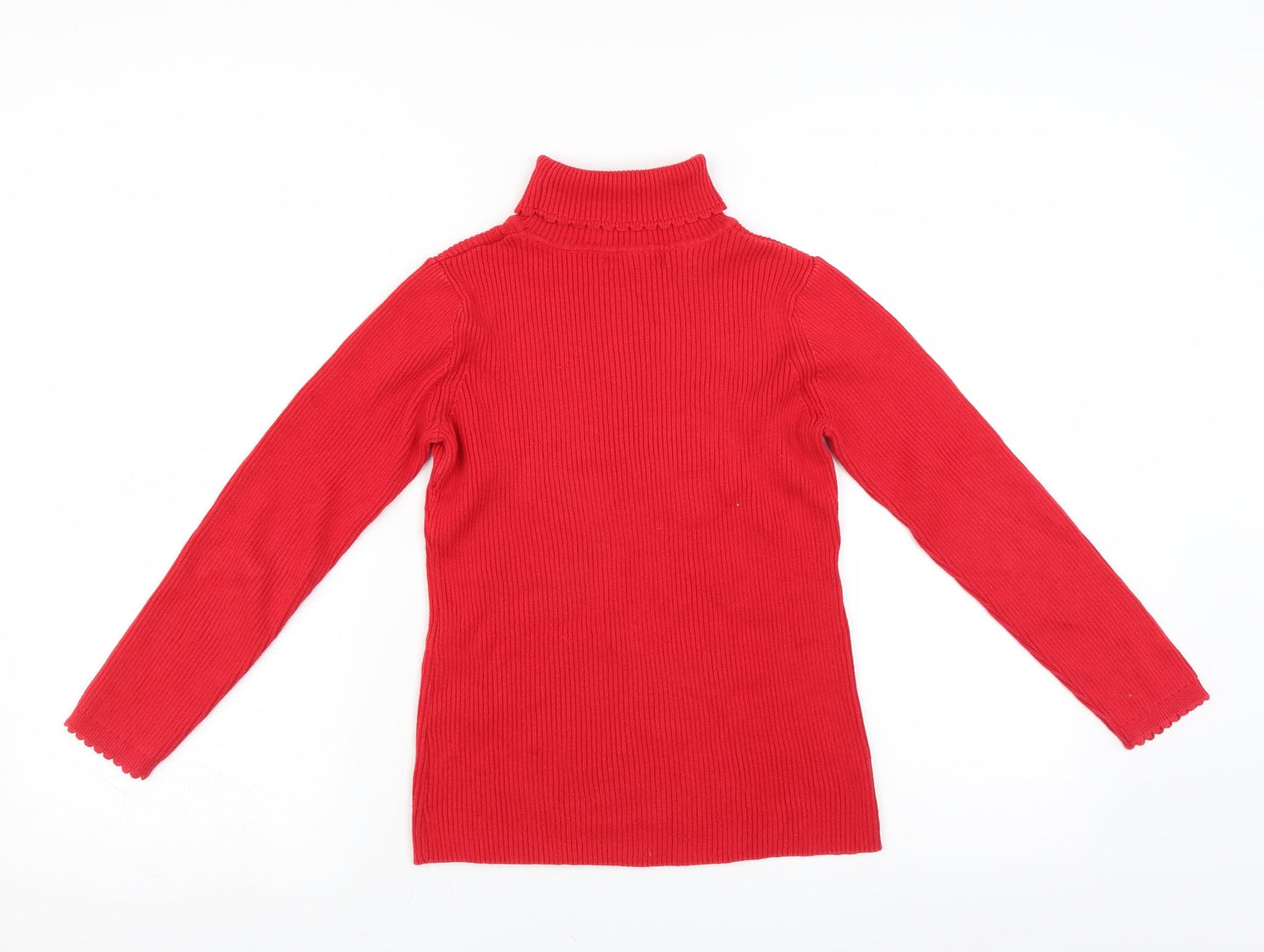 George Girls Red   Pullover Jumper Size 10-11 Years