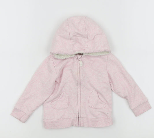 H&M  Pink   Cardigan Jumper Size 9-12 Months