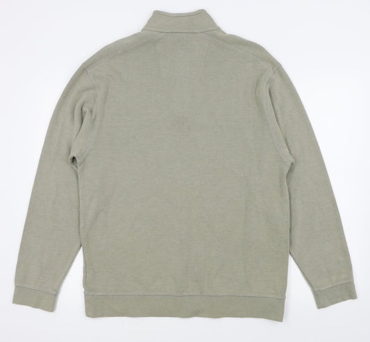 Blue Harbour Mens Green   Pullover Jumper Size M