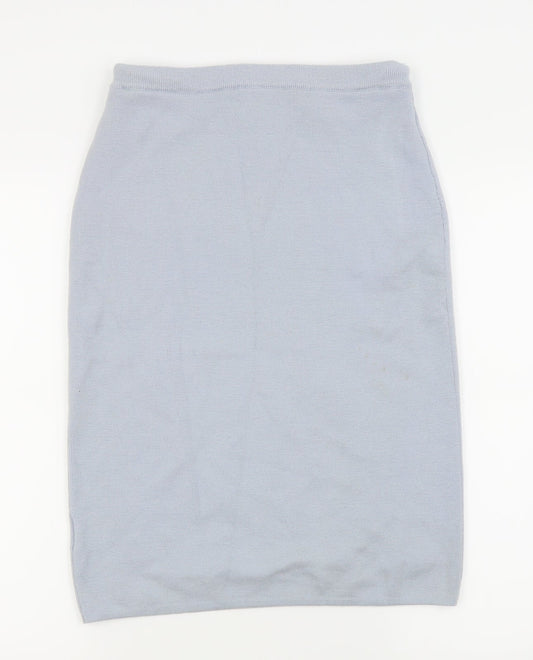 Elegance Womens Blue   Straight & Pencil Skirt Size 12