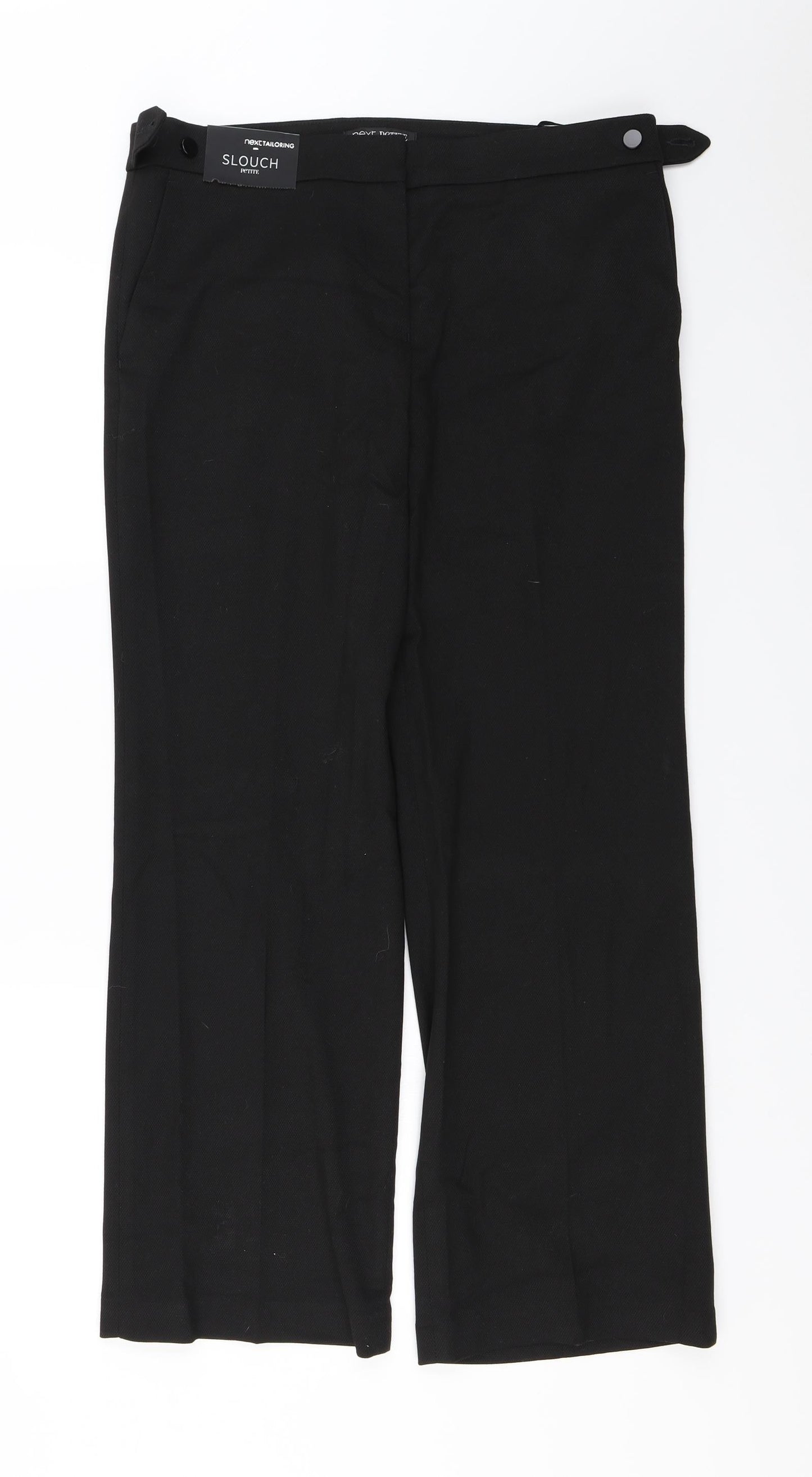 NEXT Womens Black   Trousers  Size 10 L26 in