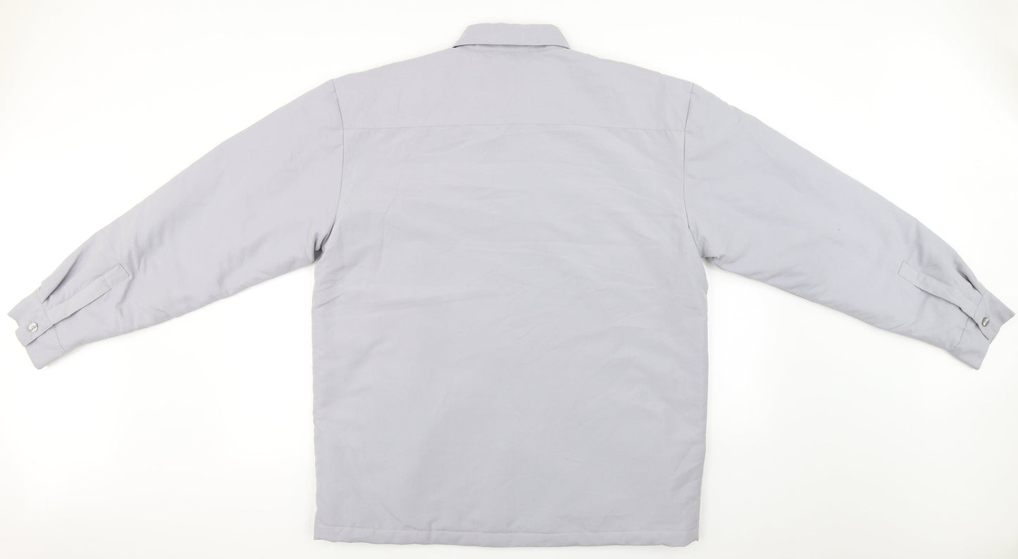 basso Womens Grey   Jacket Coat Size L