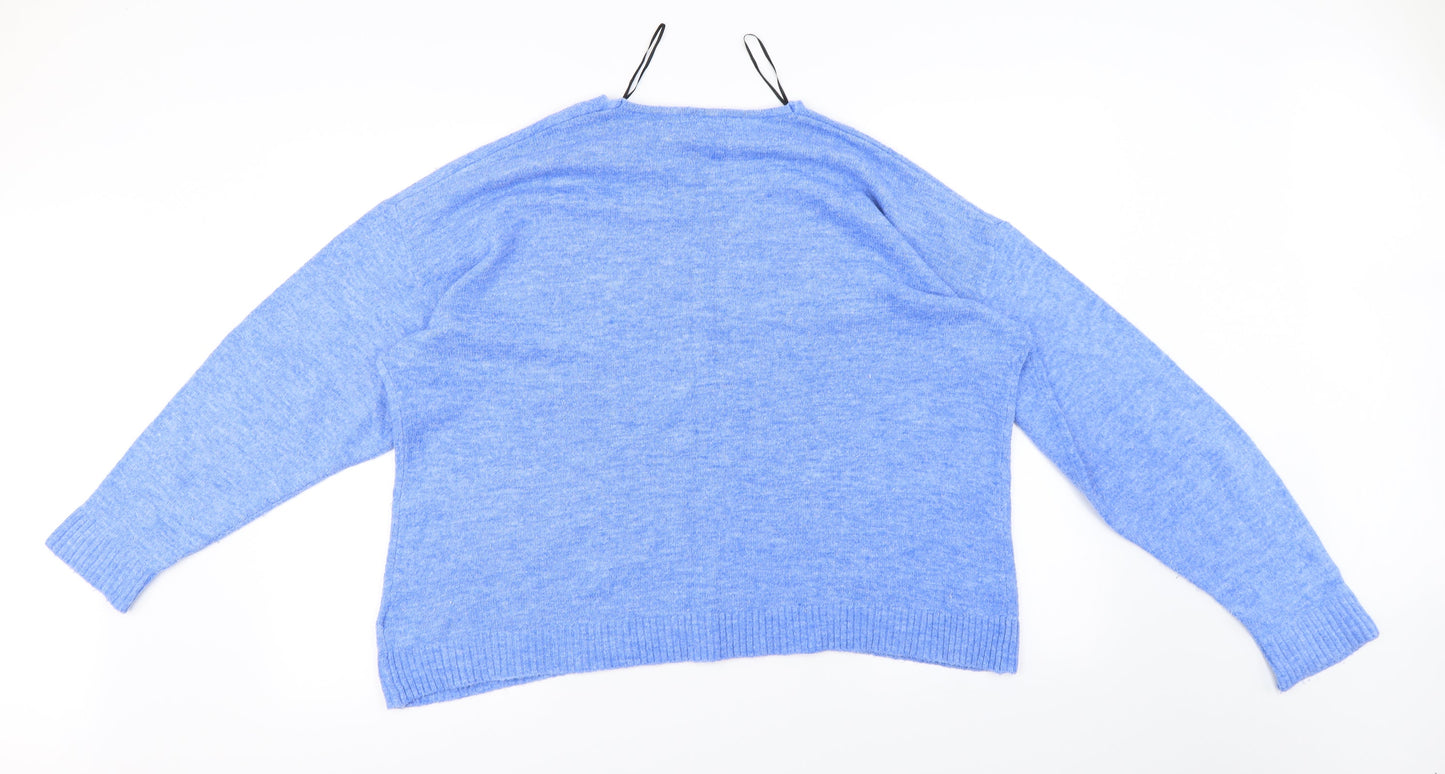 H&M  Womens Blue   Pullover Jumper Size L