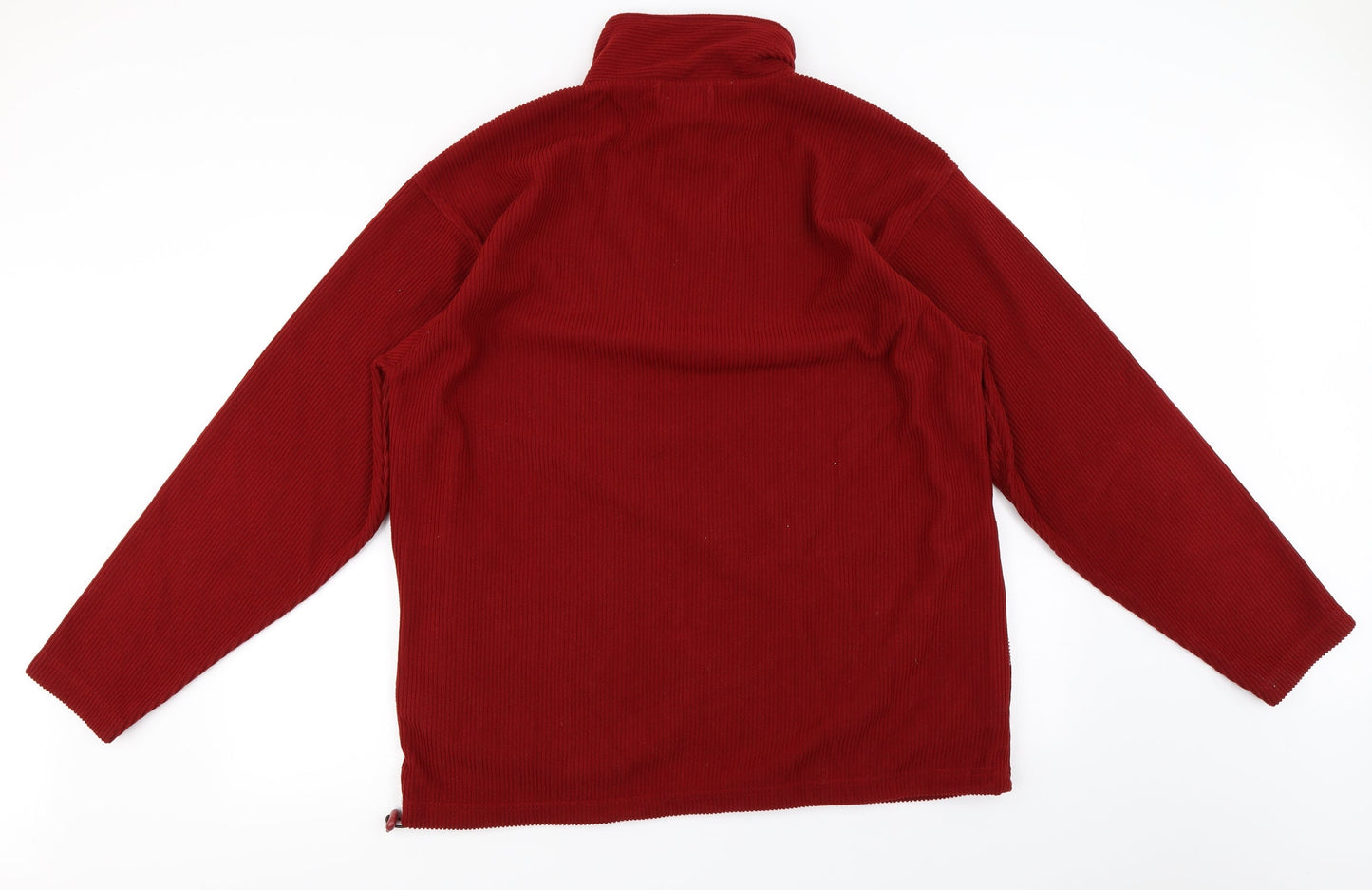 BHS  Mens Red   Henley Jumper Size L