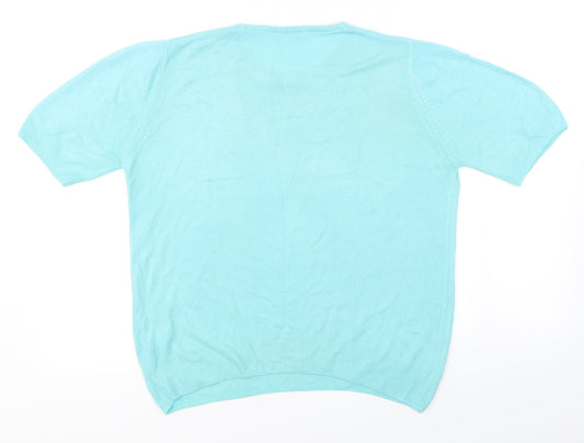 Marks and Spencer  Womens Blue   Pullover Jumper Size 14
