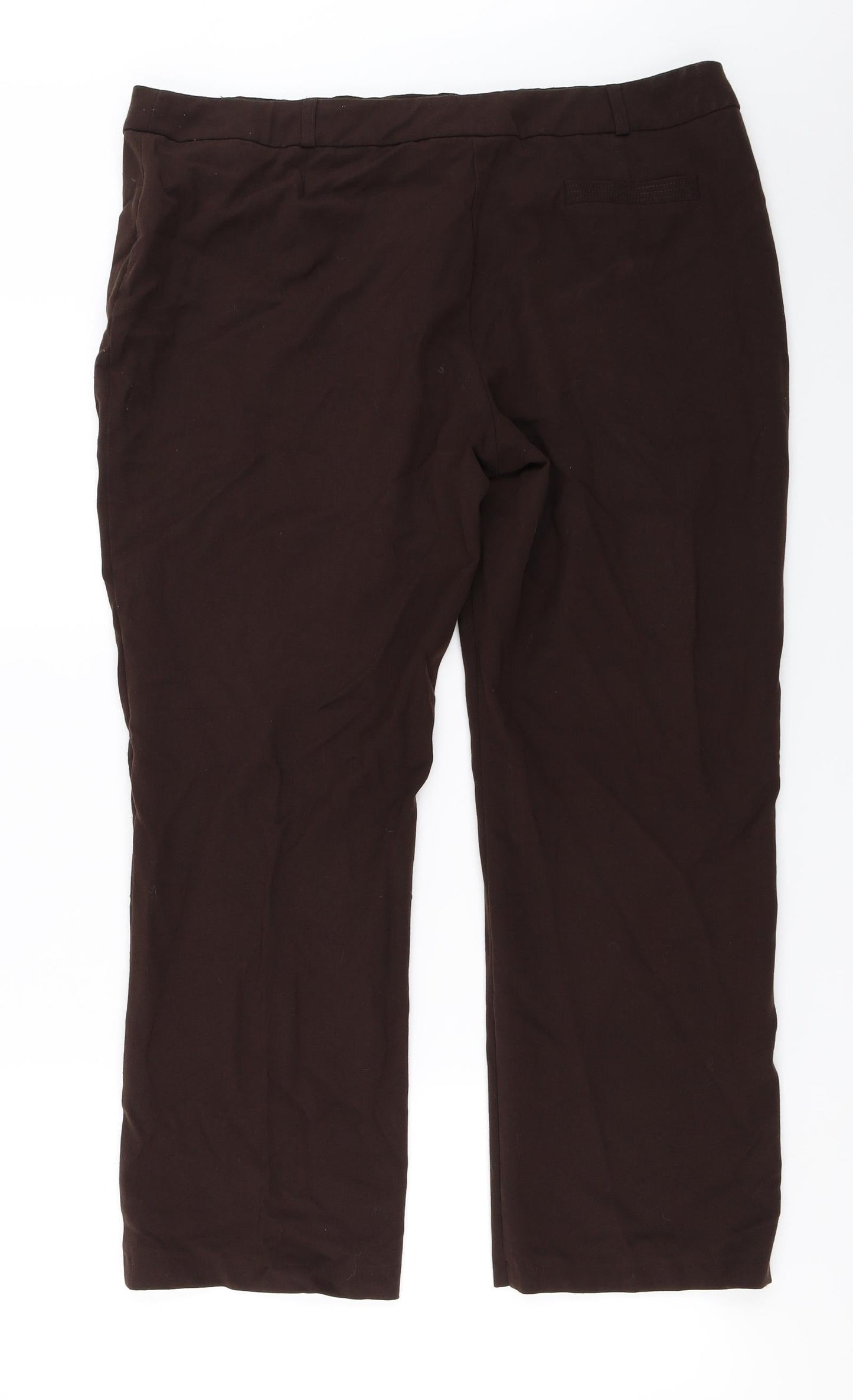 Etite  Womens Brown   Trousers  Size 18 L25 in
