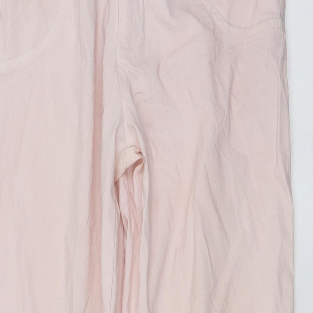 Preworn Womens Pink   Trousers  Size 28 in L22 in