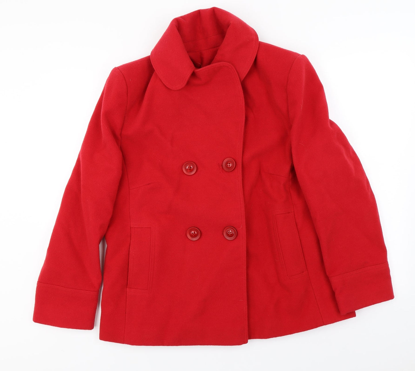 Kesta London  Womens Red   Jacket Coat Size 16