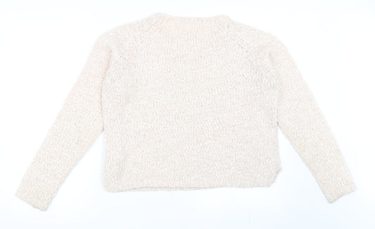 New Look Womens Pink   Pullover Jumper Size 10