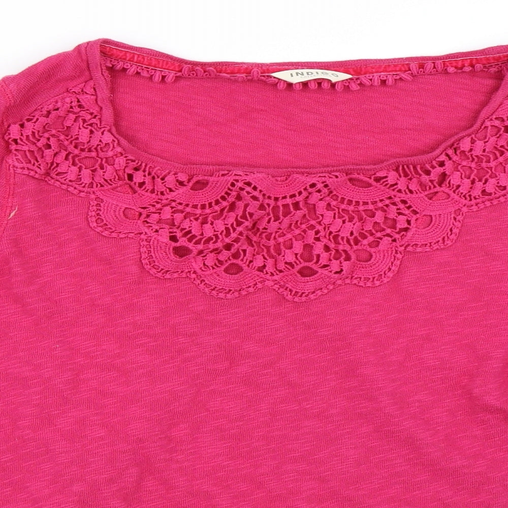 Marks and Spencer Womens Pink   Pullover Jumper Size 16