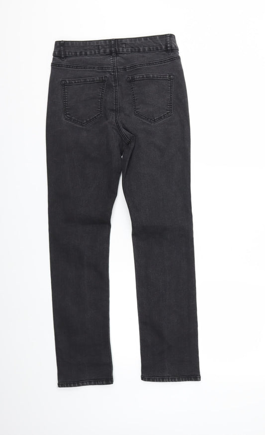 George Womens Black  Denim Skinny Jeans Size 8 L27 in