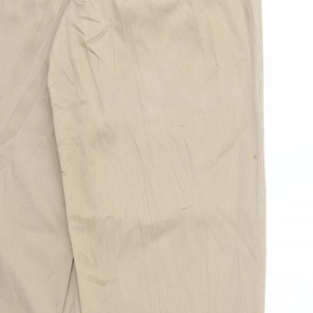 MAC Womens Beige   Chino Trousers Size 36 in L30 in