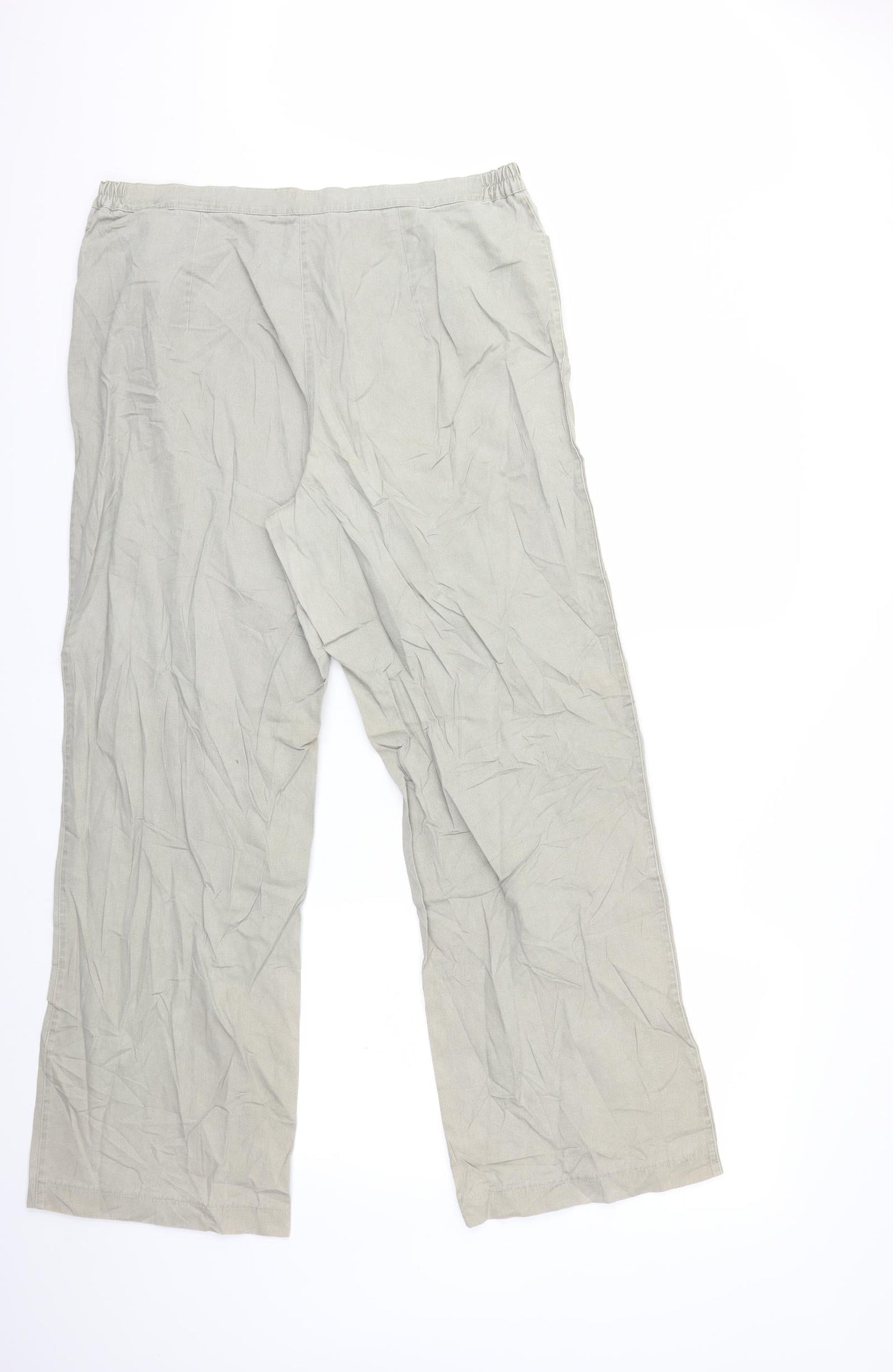 Preworn Womens Grey   Trousers  Size 34 in L29 in