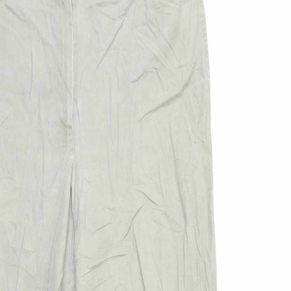 Preworn Womens Grey   Trousers  Size 34 in L29 in