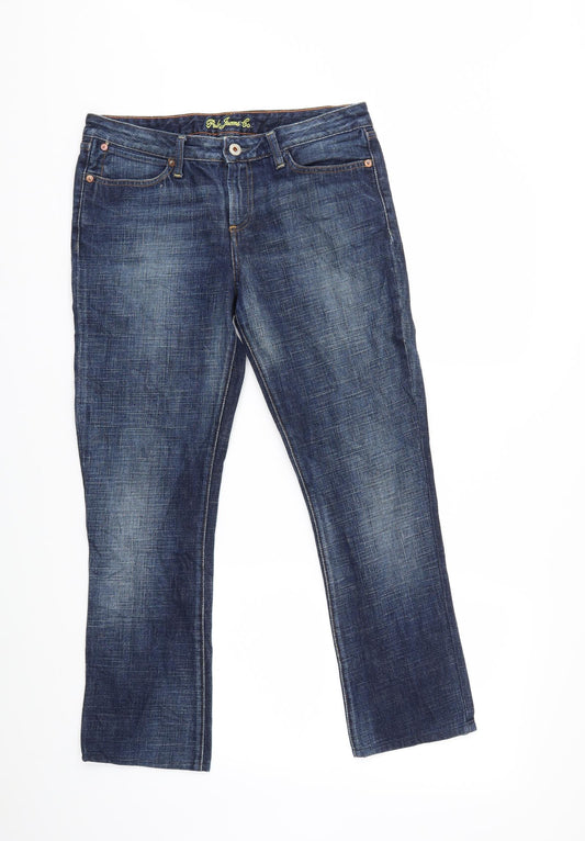 POLO Jeans company Womens Blue  Denim Skinny Jeans Size 30 in L26 in