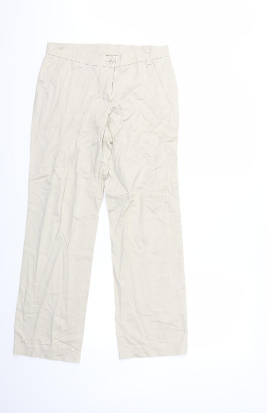 Preworn Womens Beige   Trousers  Size 30 in L29 in