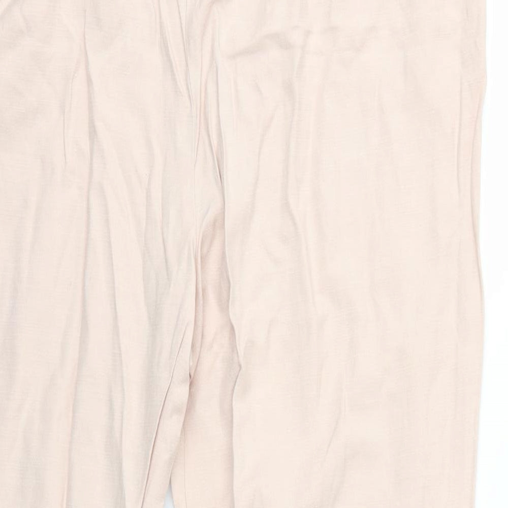 Per Una Womens Pink   Trousers  Size 16 L23 in