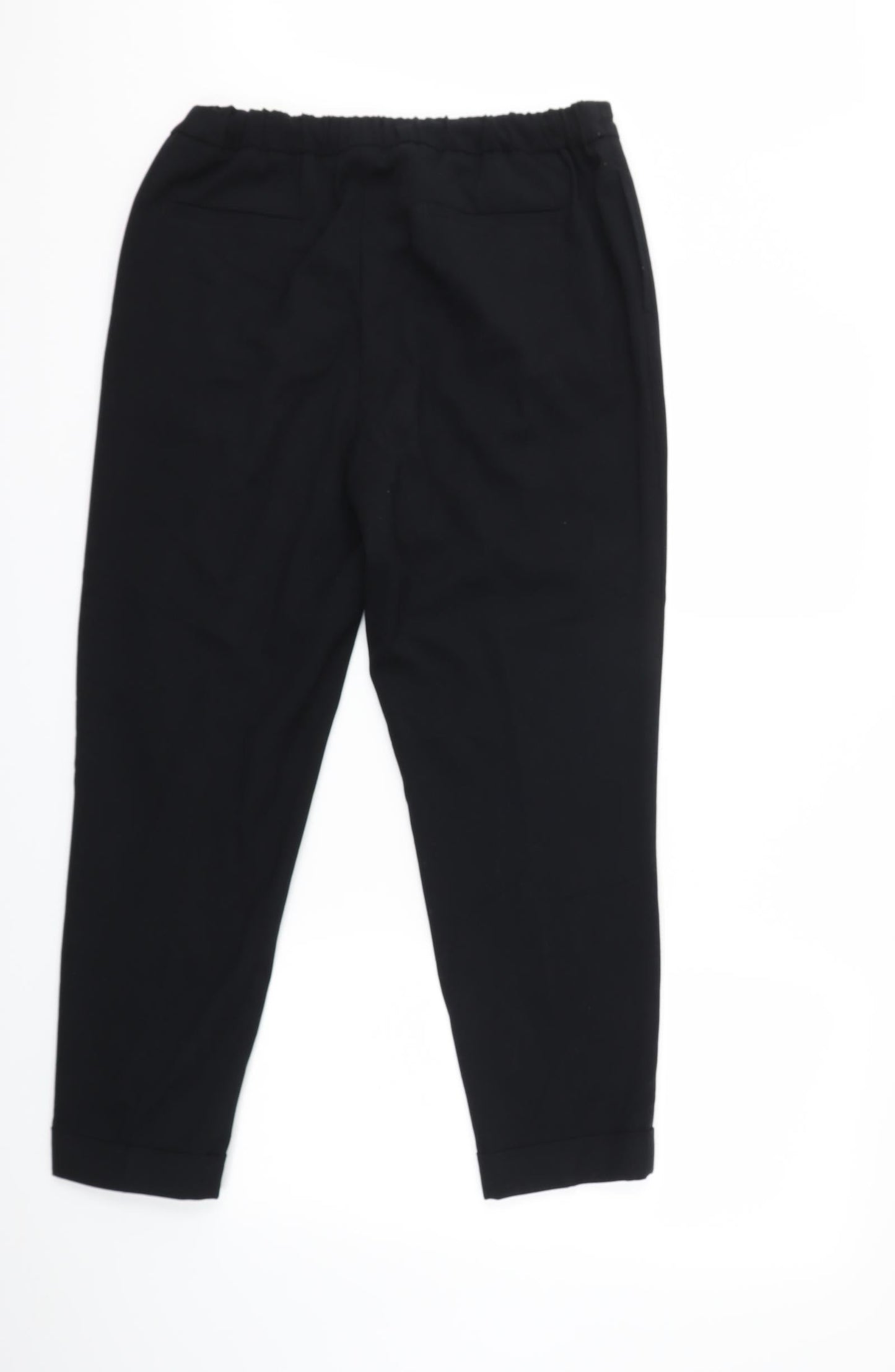 Marks and Spencer Womens Black   Trousers  Size 14 L26 in