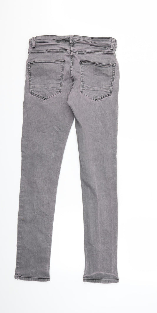 TOM TAILOR Mens Grey  Denim Skinny Jeans Size 29 in L32 in