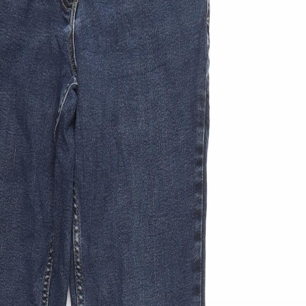 Up Fashion Womens Blue  Denim Skinny Jeans Size 10 L32 in