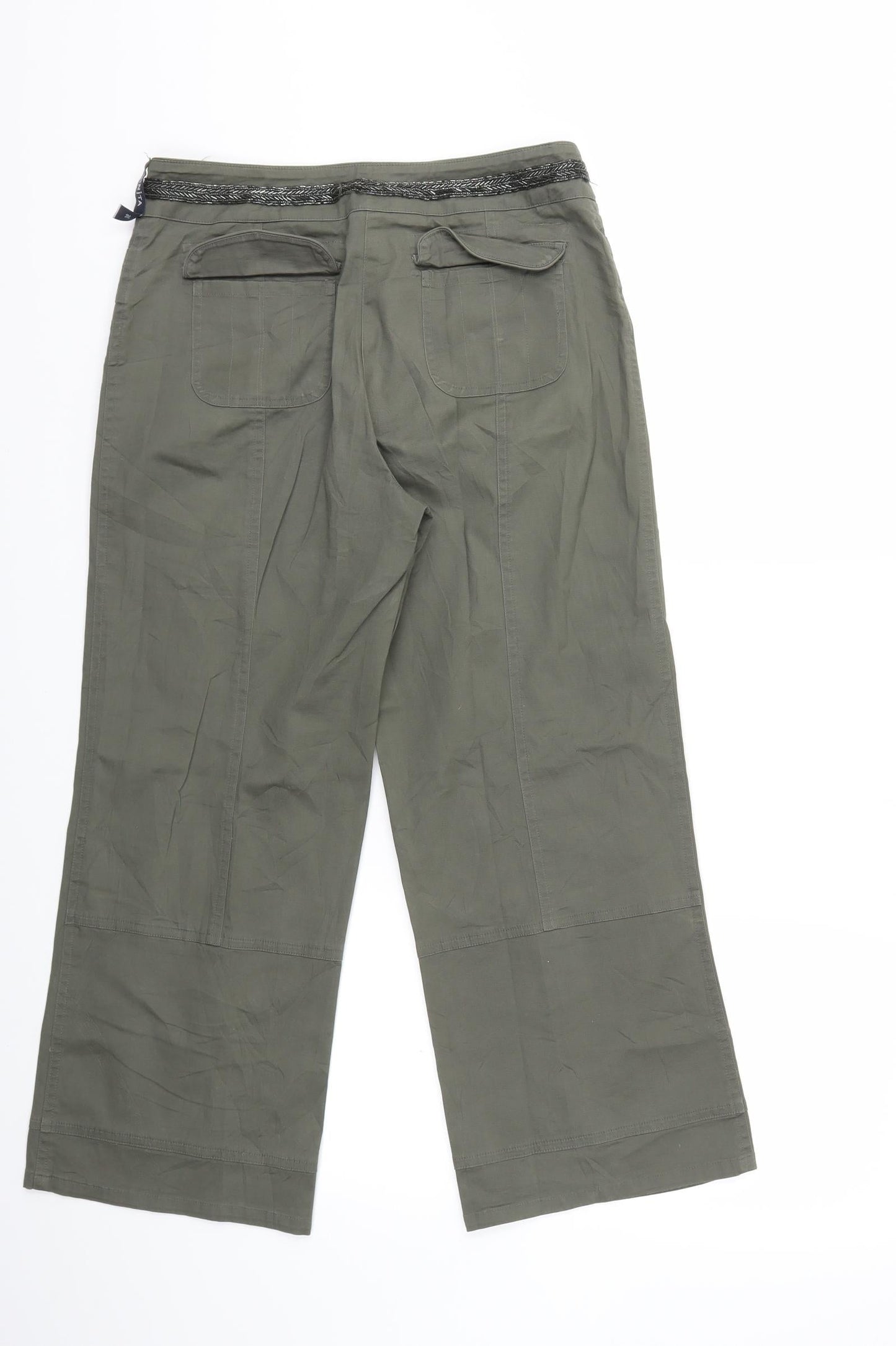 Bonita Womens Green   Trousers  Size 8 L25 in