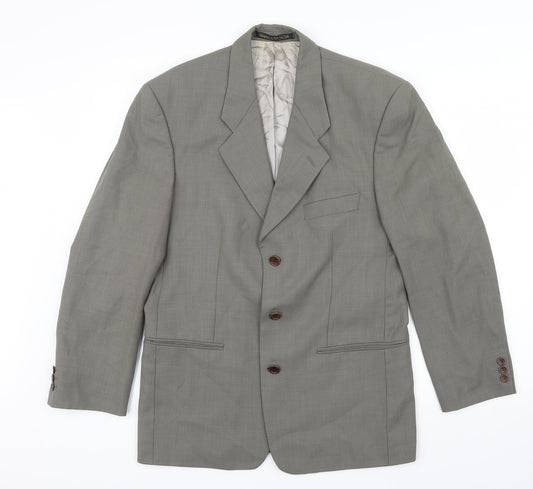 M&S Mens Grey   Jacket  Size 36  - false pockets