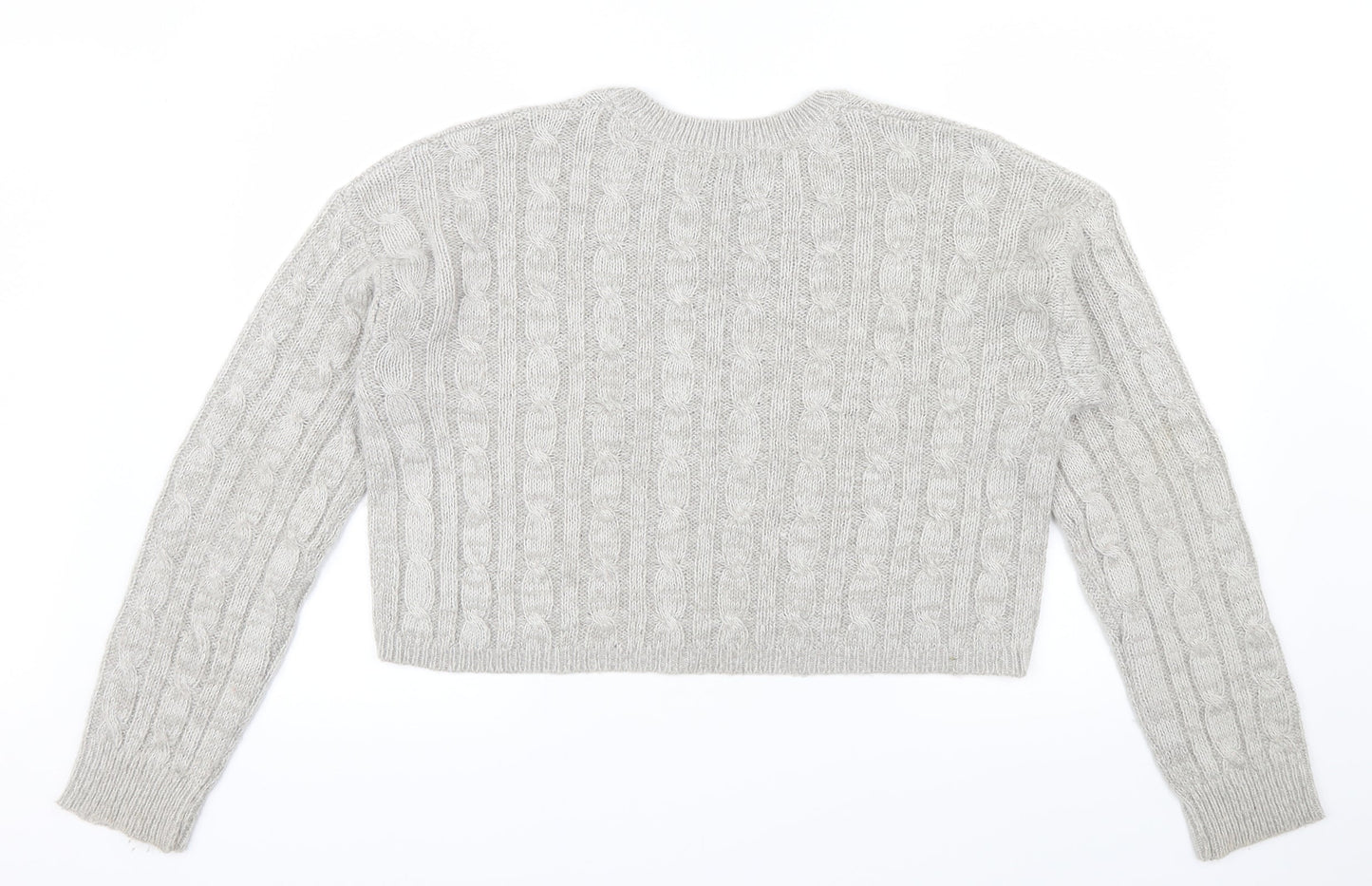 New Look Womens Grey   Pullover Jumper Size M