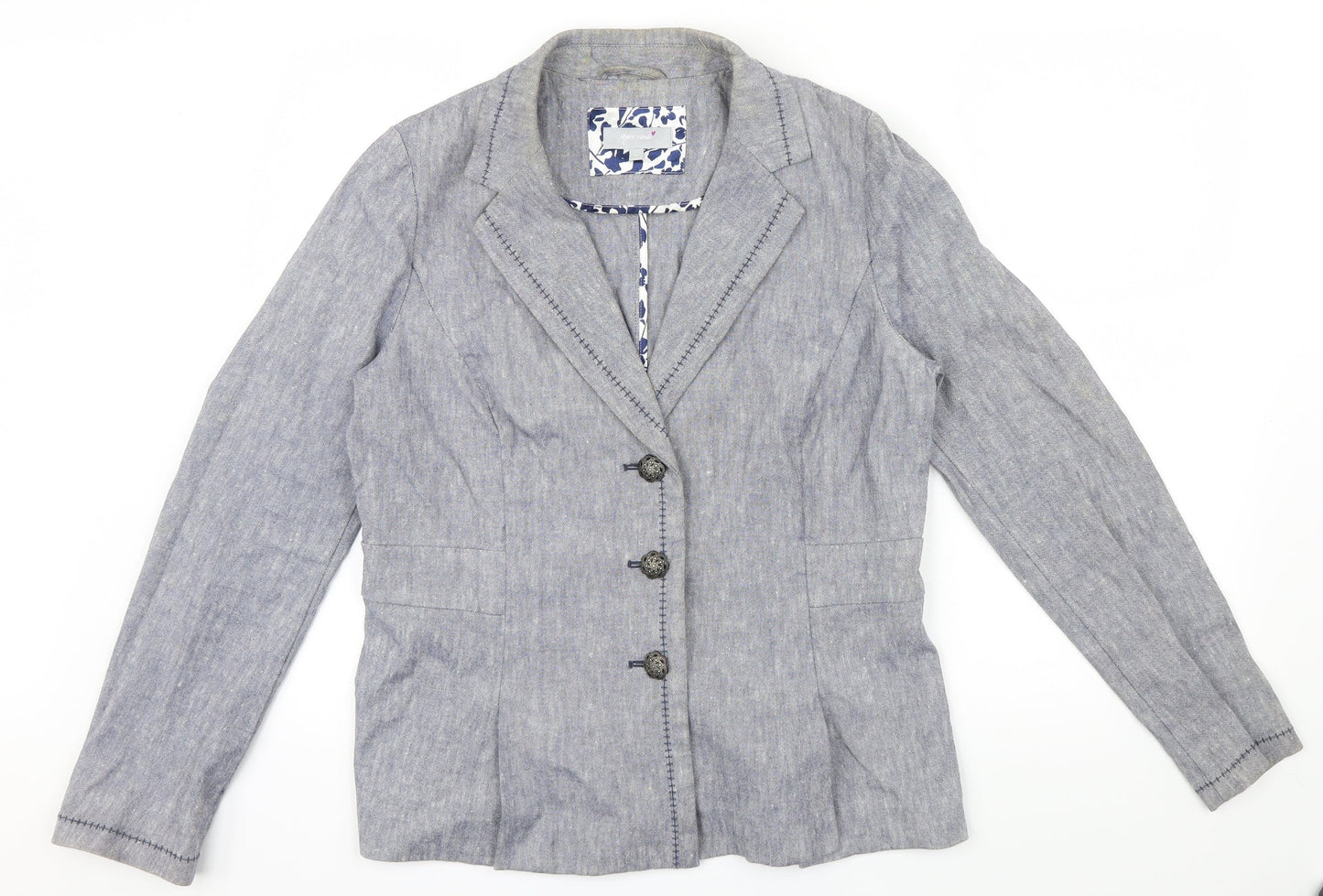Per  Una Womens Blue   Jacket  Size 14