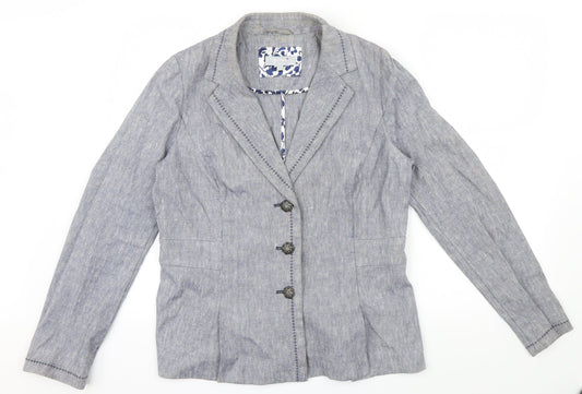 Per  Una Womens Blue   Jacket  Size 14