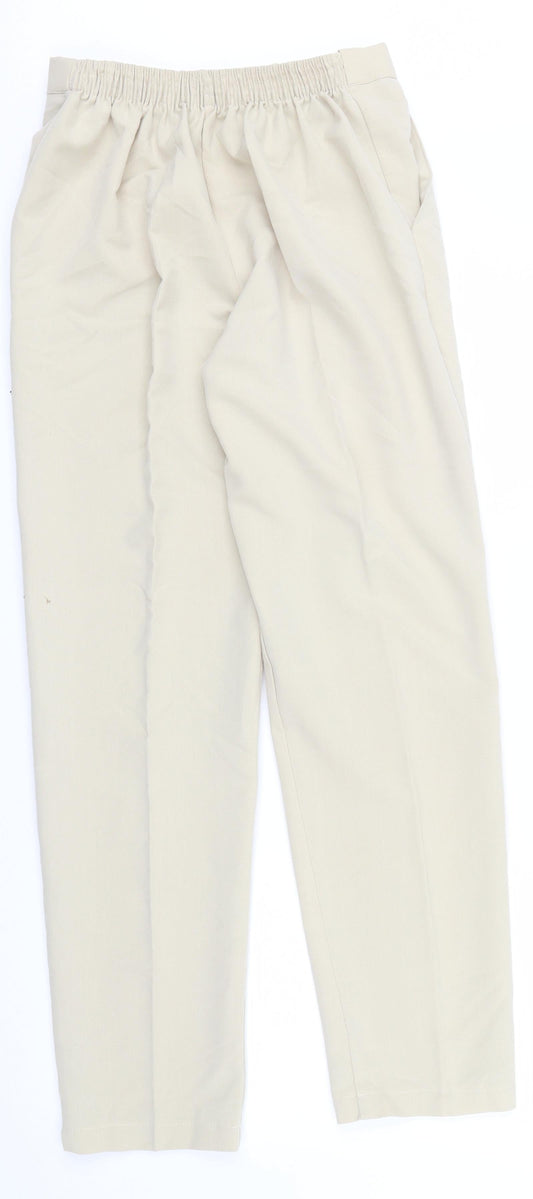 Preworn Womens Beige   Trousers  Size 10 L28 in