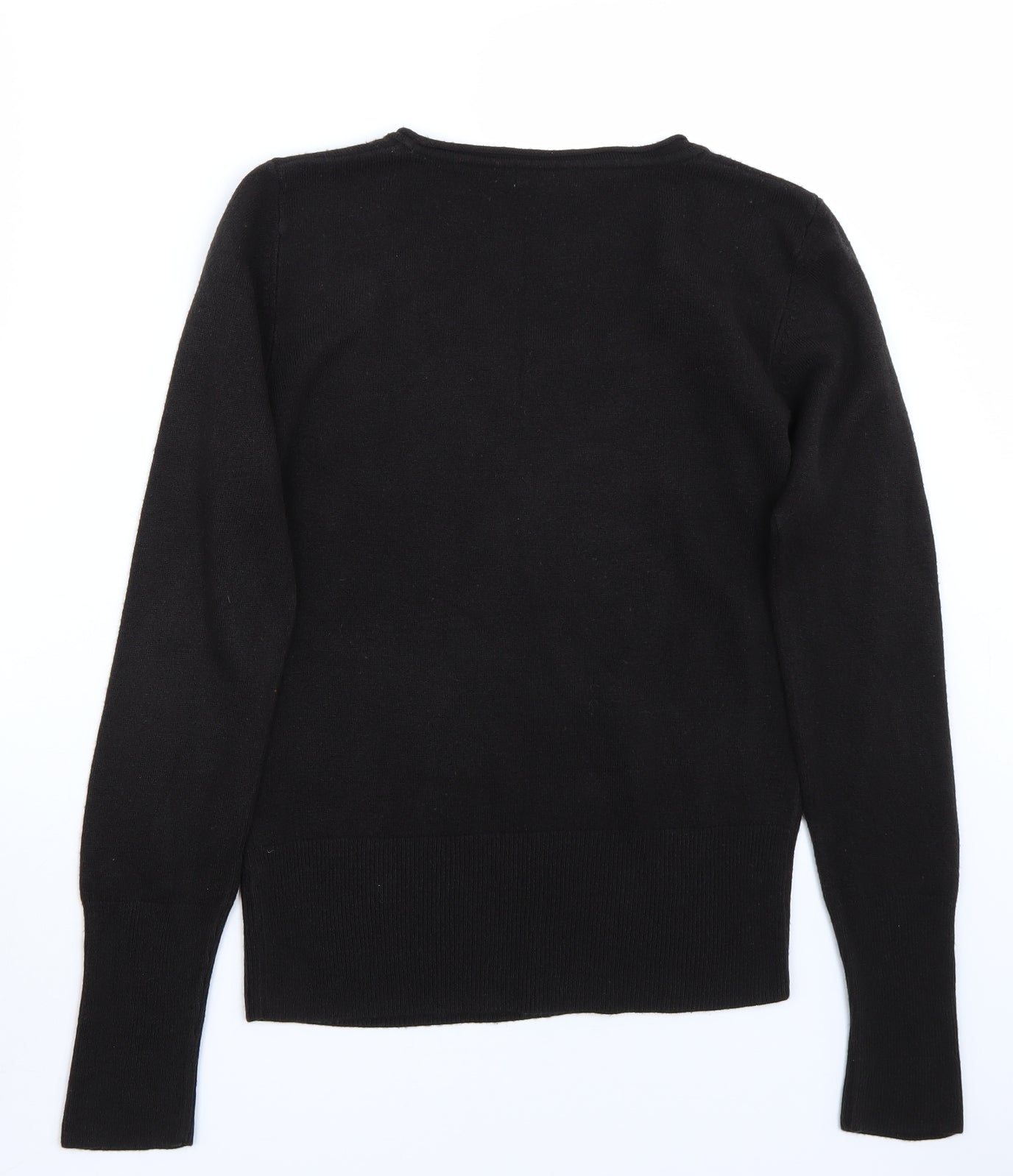 Per Una Womens Black   Pullover Jumper Size 10