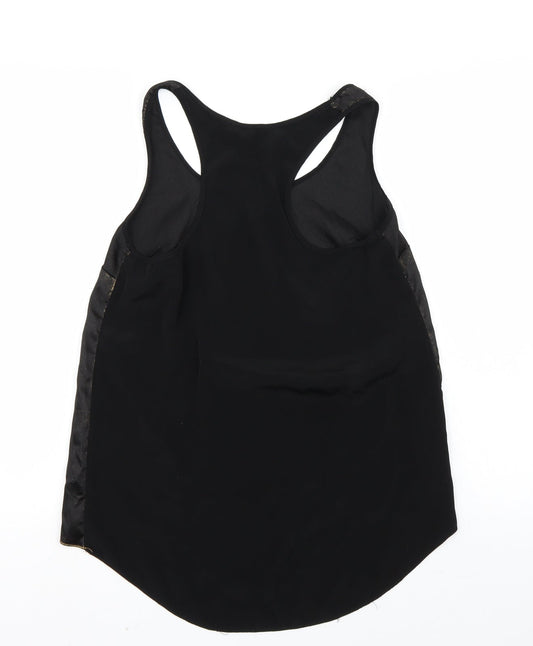 River Island Womens Black   Basic T-Shirt Size 10