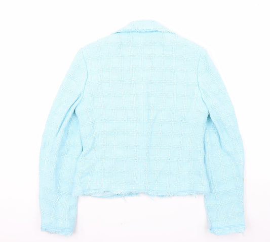 Per Una Womens Blue   Jacket Coat Size 12