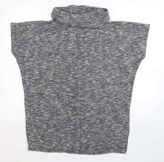 Papaya Womens Grey   Basic T-Shirt Size 14