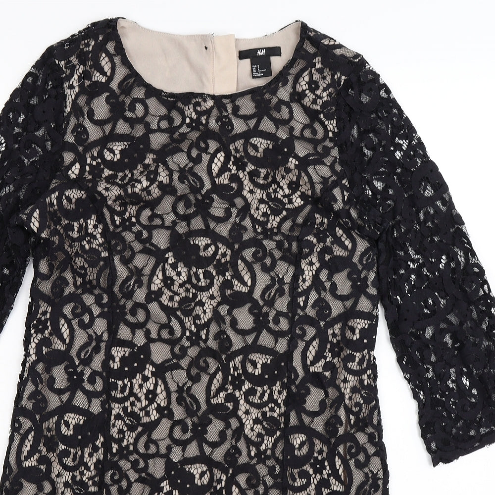 H&M Womens Multicoloured Floral  Mini  Size S