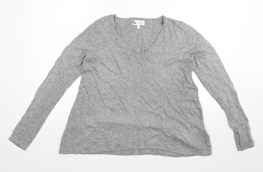 NEXT Womens Grey  Knit Pullover Jumper Size 8