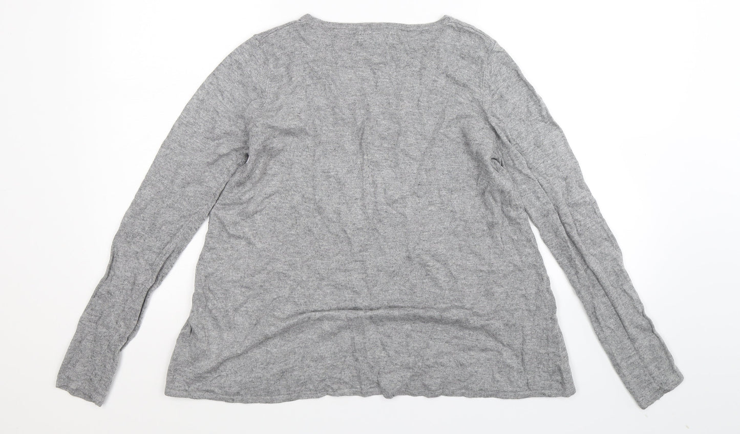 NEXT Womens Grey  Knit Pullover Jumper Size 8