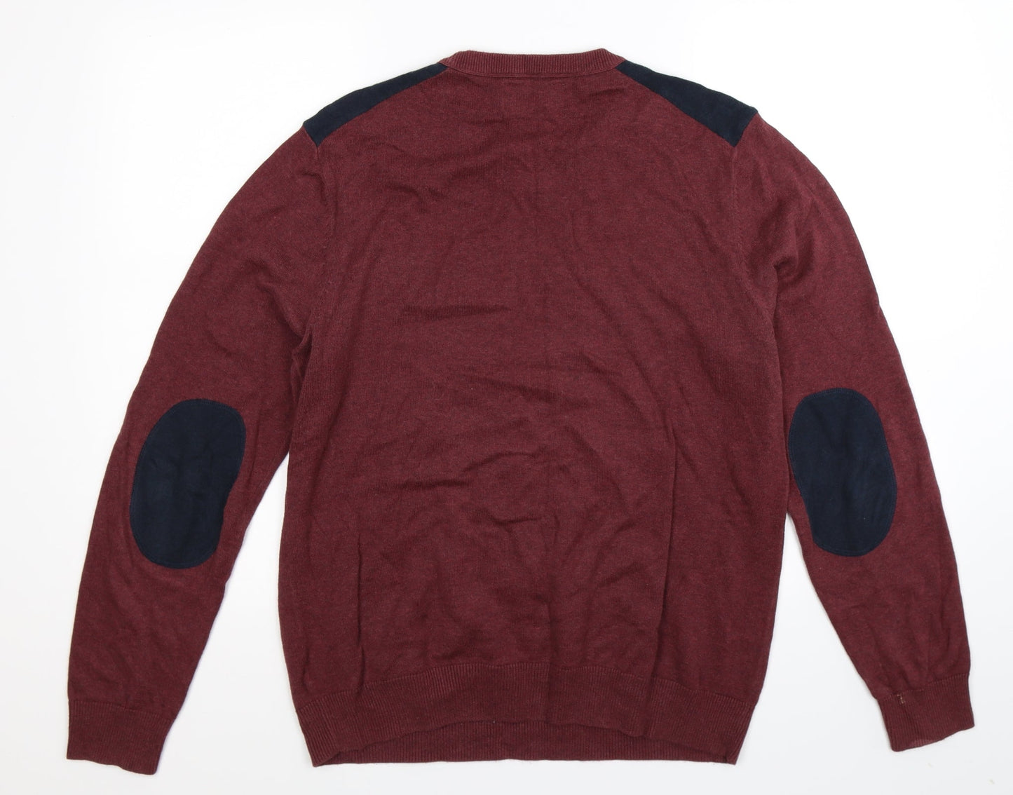 NEXT Mens Brown  Knit Pullover Jumper Size M