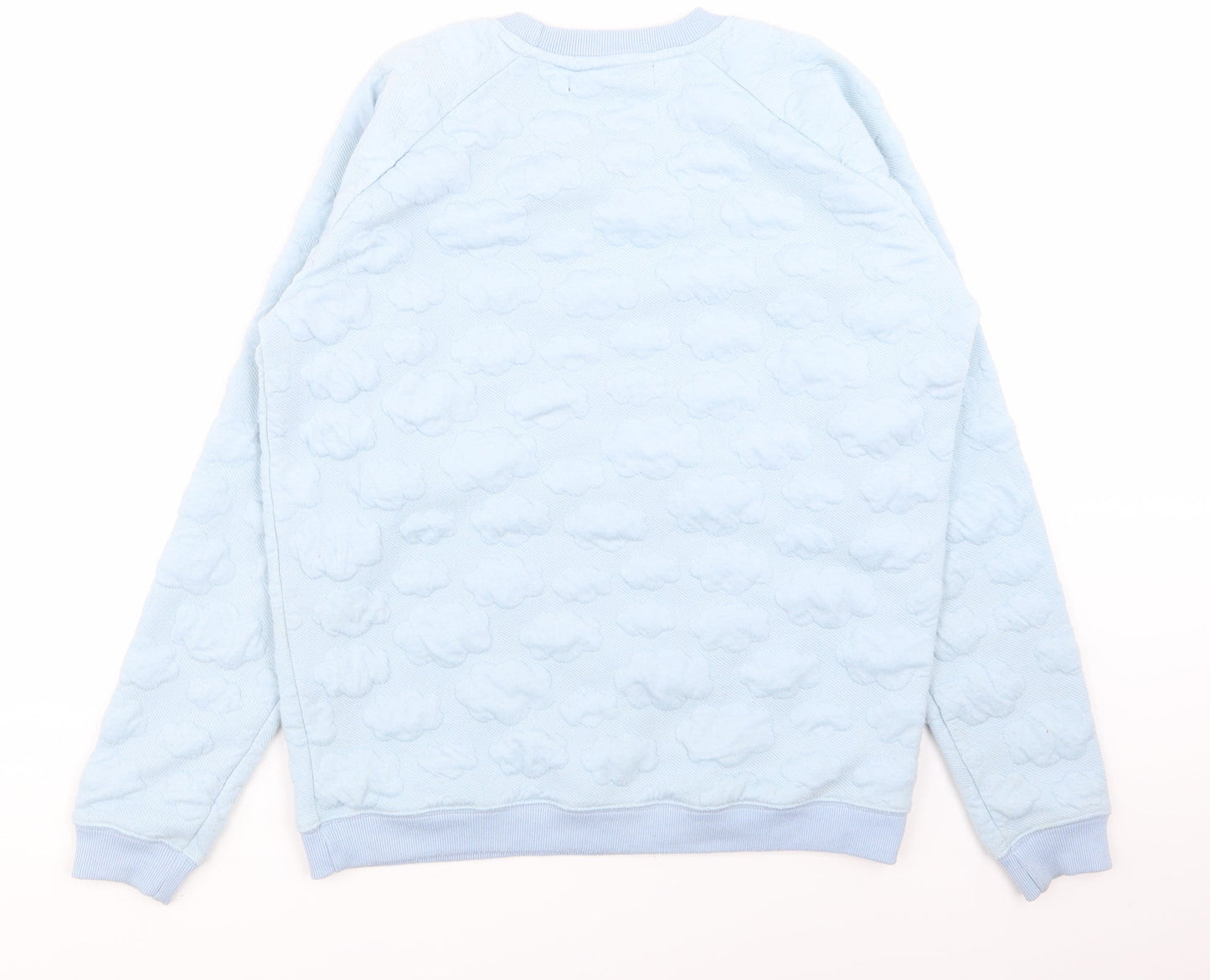 Sugarhill Womens Blue Solid  Top Pyjama Top Size 10