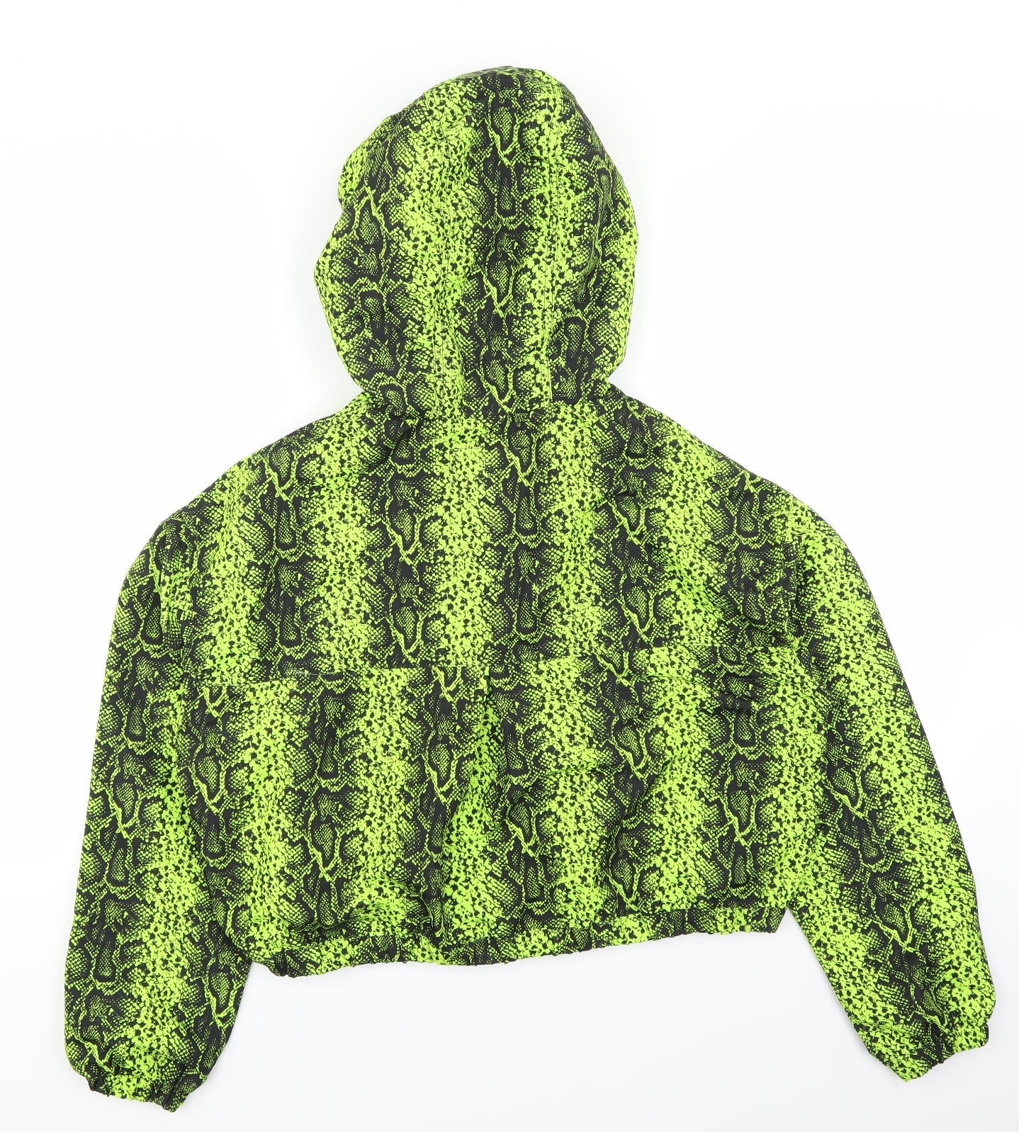 Primark Womens Green Animal Print  Jacket  Size 10
