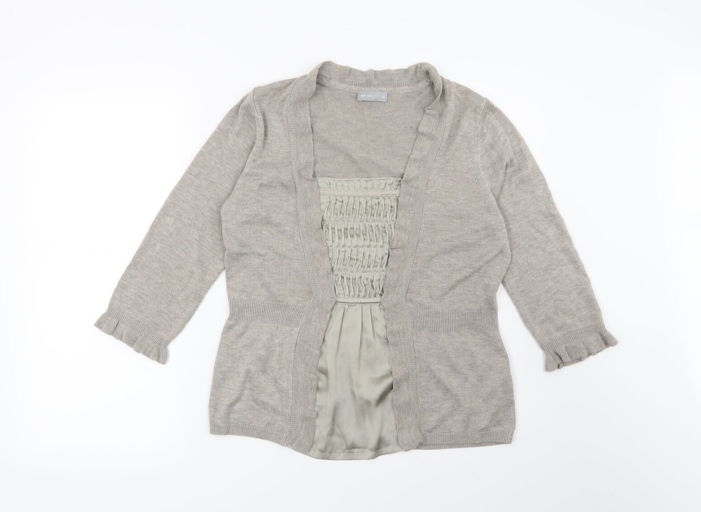 Per Una Womens Beige   Pullover Jumper Size 12